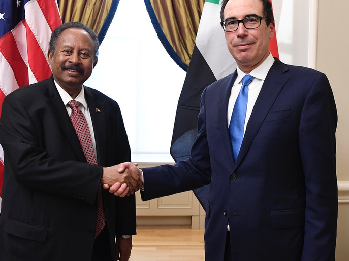 سوڈان جلد ہی دہشت گردی کی امریکی بلیک لسٹ سے نکل جائے گا ۔ حمدوک