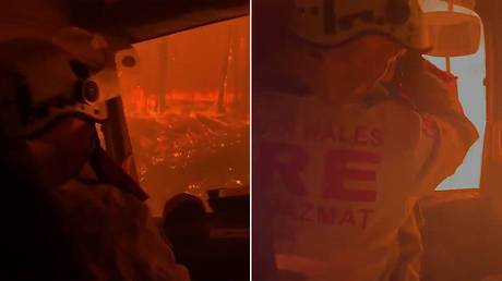 Australia deploys military aircraft & navy ships to help fire-ravaged communities