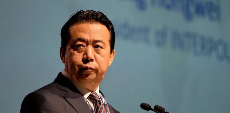 انٹرپول کے سابق سربراہ کو چینی عدالت کی طرف سے تیرہ برس کی سزائے قید