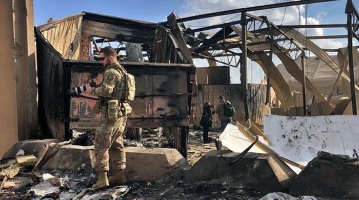 ایران کے میزائل حملے میں آٹھ فوجی اہلکار زخمی ہوئے: امریکہ کا اعتراف