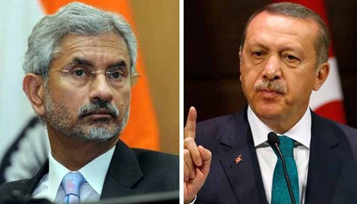 کشمیر پاکستان اور بھارت کا اندرونی معاملہ ہے۔ترک صدر دخل نہ دیں۔ ترجمان بھارتی وزیر خارجہ