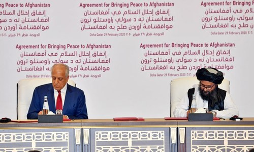 افغان امن معاہدے کی اہم شرائط