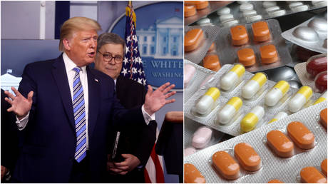 ‘THIS WILL KILL YOU’: Media goes into anti-HCQ panic mode after Trump says he’s taking the drug to fend off Covid-19