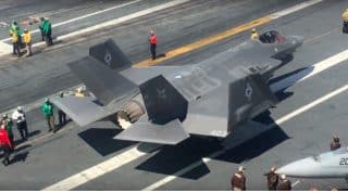 Flying Dumpster: Pentagon Ducks F-35C’s ‘Supersonic Self-Destruct’ Issue