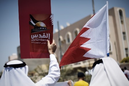 بحرین کا مقبوضہ فلسطین پر صہیونی قبضے کو قبول کرنے سے انکار