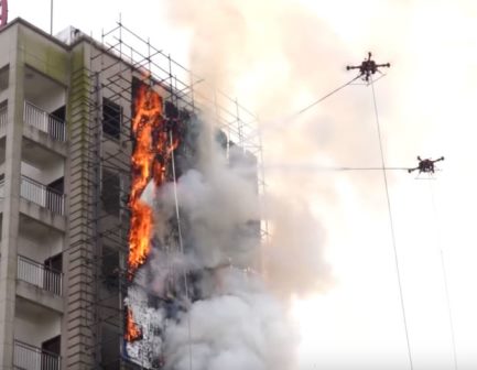 چین کے آگ بجھانے والے ڈرون نے شعبہ شہری تحفظ میں تہلکہ مچا دیا