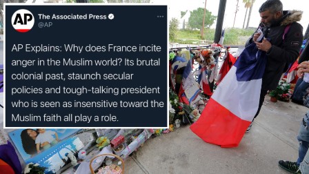 فرانس پر حملے اسکے نوآبادیاتی ماضی اور صدر کے بےحس بیانات کی وجہ سے ہوئے: امریکی نشریاتی ادارے کے تبصرے و تحریر پر مغربی انٹرنیٹ صارفین سیخ پا
