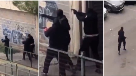 فرانس: دو مافیا گروہوں میں فائرنگ، اندھا دھند گولیوں کے تبادلے میں ایک شہری زخمی – ویڈیو