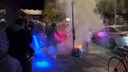نیویارک: انتخابات کے بعد پُرتشدد اور جلاؤ گھیراؤ والے مظاہروں کا سلسلہ شروع – ویڈیو