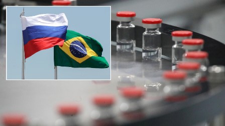 کورونا ویکسین: برازیل نے بھی سپوتنک-5 کی پیداوار شروع کر دی