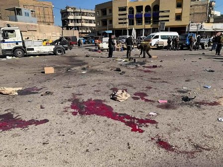 تین سال کے بعد بغداد پھر دھماکوں سے گونج اٹھا: دو خودکش حملوں میں 32 افراد جاں بحق، 110 زخمی