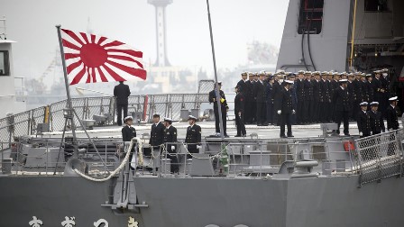 جاپان کا امریکہ اور فرانس کے ساتھ مل کر بحیرہ جنوبی چین میں بڑی جنگی مشقوں کا اعلان