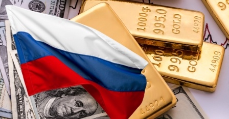 روس کی امریکی ڈالر پر انحصار ختم کرنے کی پالیسی جاری: آئندہ 1 ماہ میں قومی دولت سے 40 ارب ڈالر نکال کر سونا خریدنے کا اعلان
