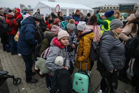 یوکرینی مہاجرین کی تعداد 50 لاکھ سے بڑھ گئی: اقوام متحدہ