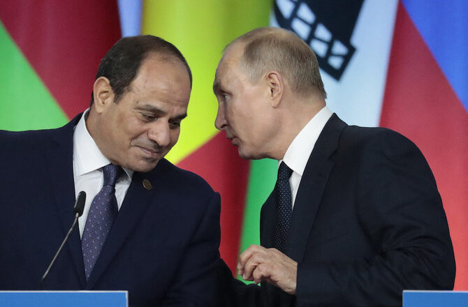 صدر پوتن کی مصر کو بھاری سرمایہ کاری کی پیشکش: مصر نے یوکرین کو ہتھیار بیچنے سے انکار کر دیا