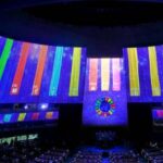 صدر ایردوعان کا اقوام متحدہ جنرل اسمبلی میں رنگ برنگے بینروں پر اعتراض، ہم جنس پرستی سے مشابہہ قرار دے دیا، معاملہ سیکرٹری جنرل کے سامنے اٹھانے کا عندیا